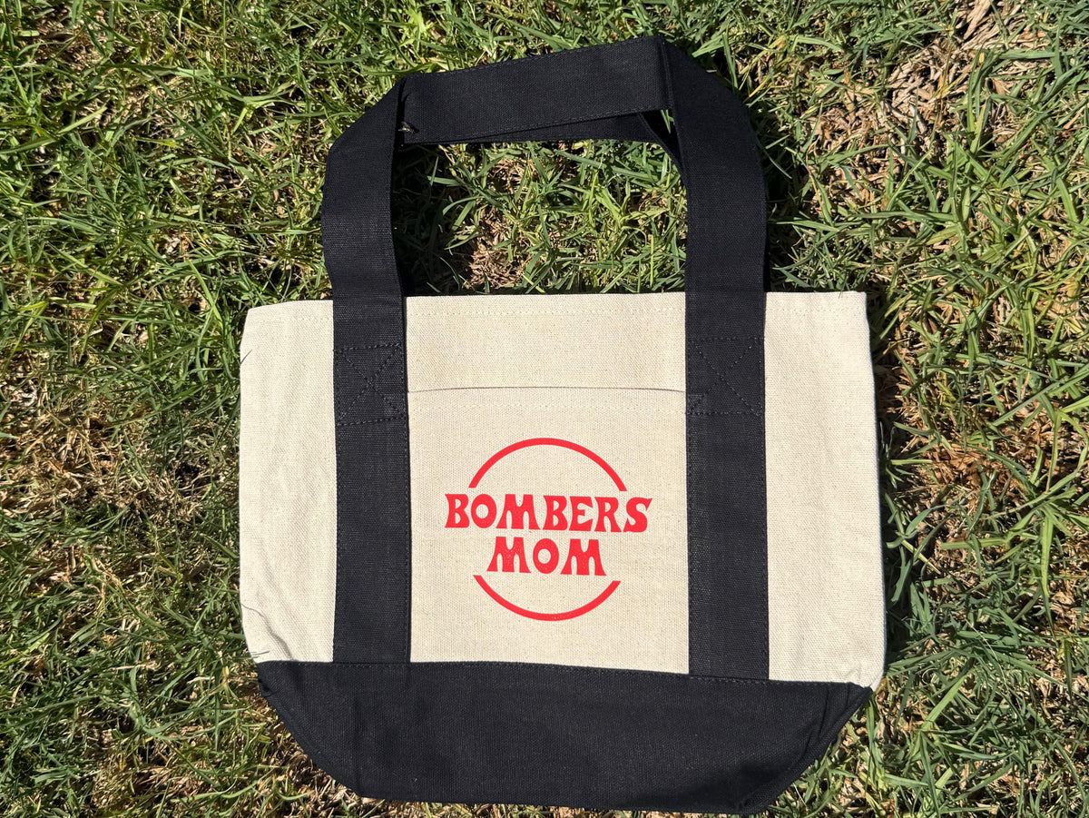 Bombers Mom Mini Canvas Tote Bag