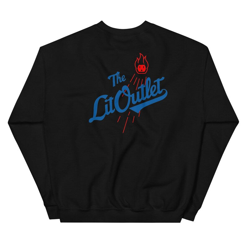 The Lit Outlet Crew Neck Sweatshirt