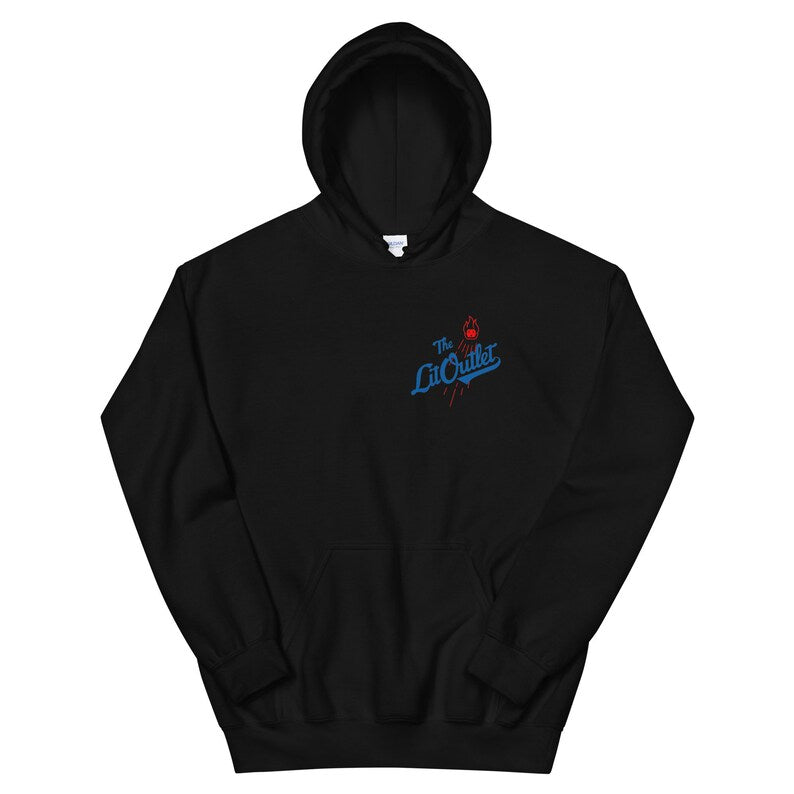 The Lit Outlet Baseball Hoodie