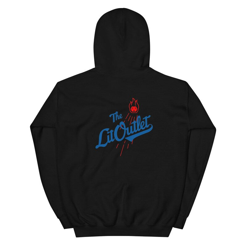 The Lit Outlet Baseball Hoodie