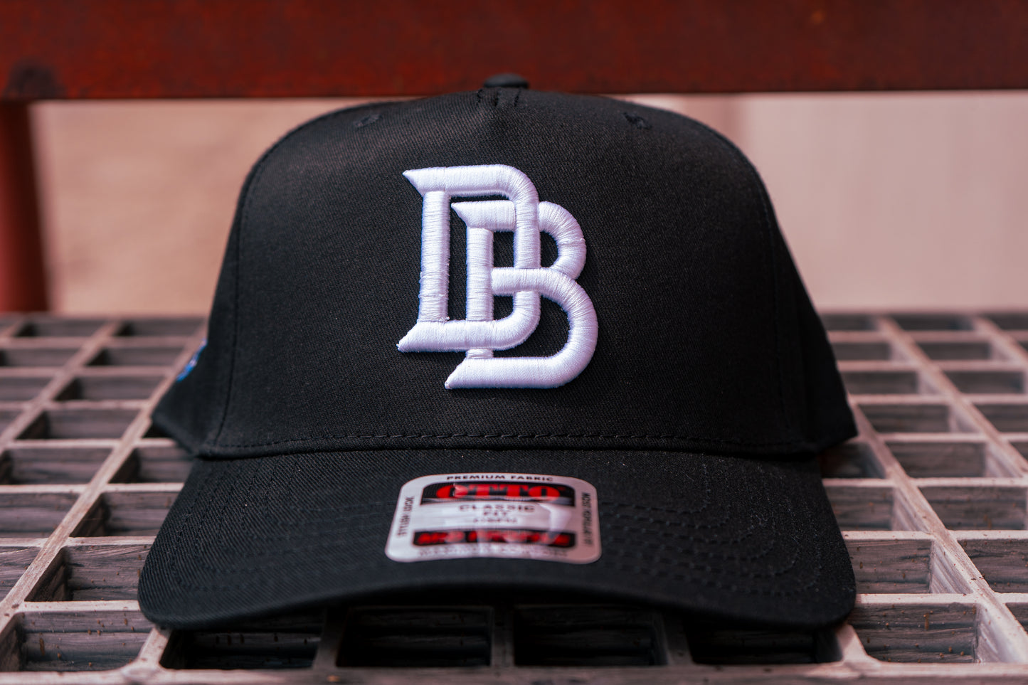 Downey Bombers x Chalio’s Sporting Goods – Black/White Collab Hat