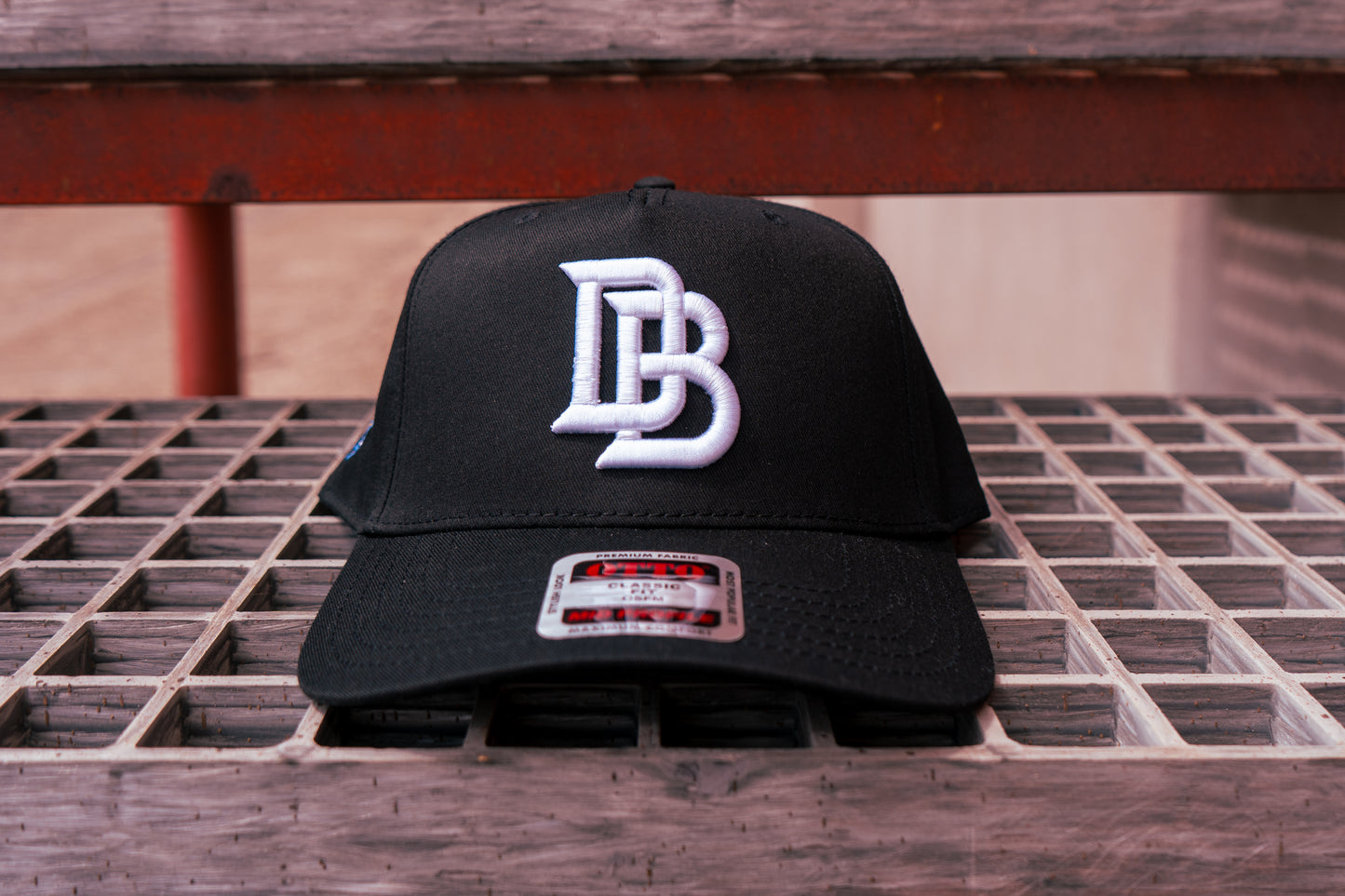 Downey Bombers x Chalio’s Sporting Goods – Black/White Collab Hat