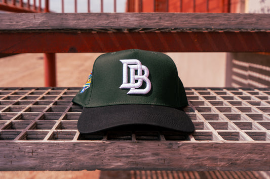 Downey Bombers Fitted – Forest Green / Black Edition