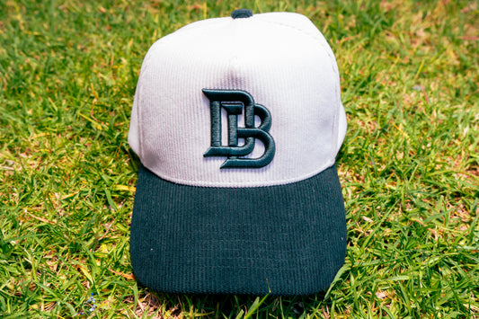 Downey Bombers Corduroy Snapback – Green/White
