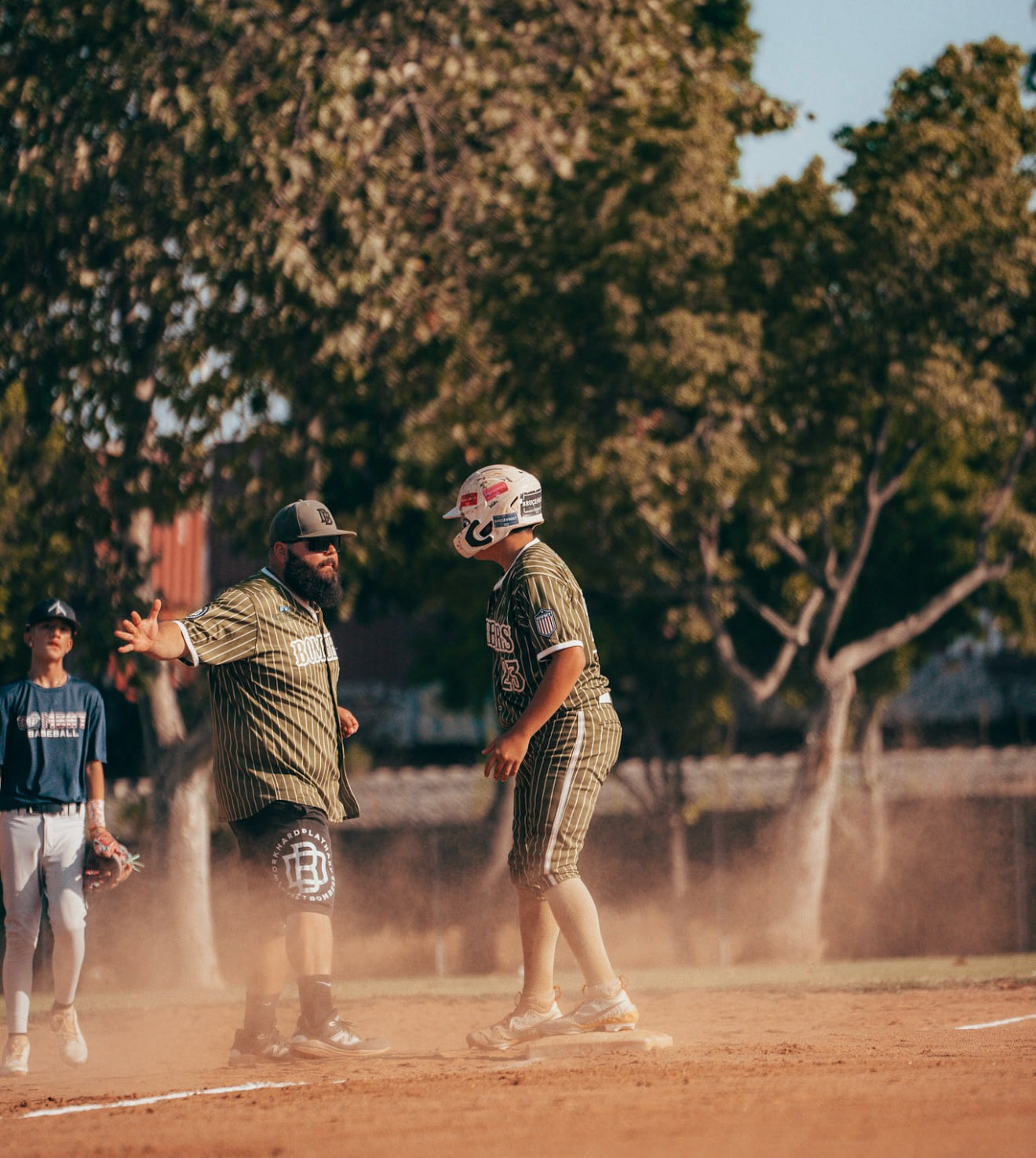 Downey Bombers Official On-Field Hat – Stretch-Fit