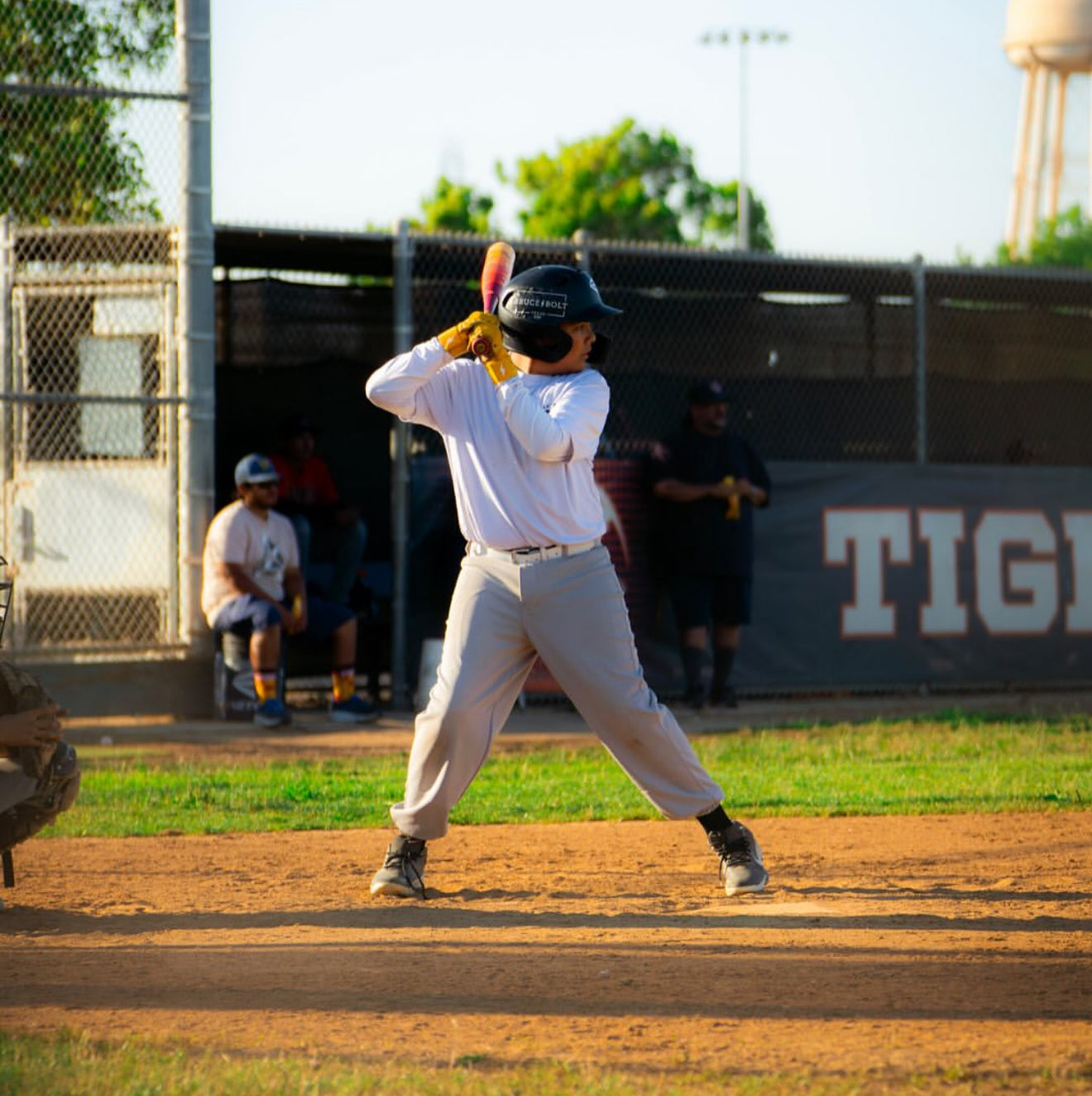 Downey Bombers Official Practice Shirt – White (Custom Number)