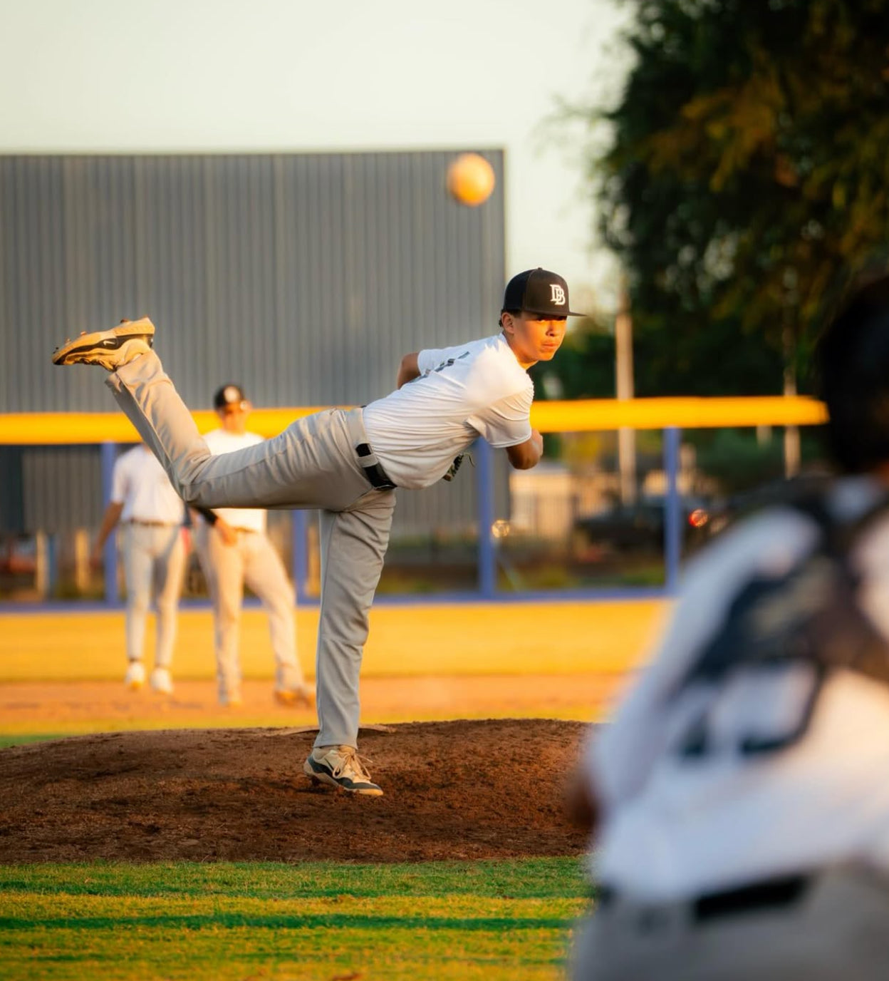 Downey Bombers Official On-Field Hat – Stretch-Fit