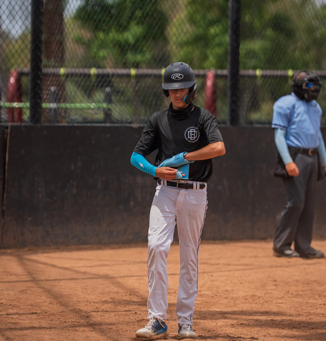 Downey Bombers Official Practice Shirt – Black (Custom Number)