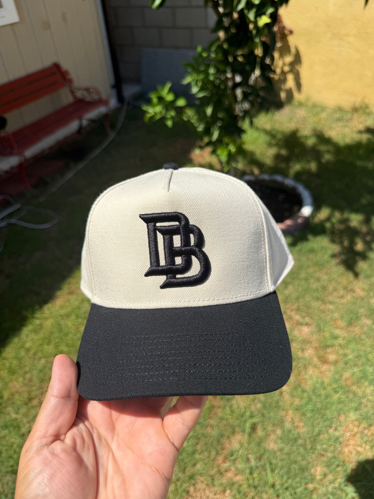 Downey Bombers Black & Khaki Snapback